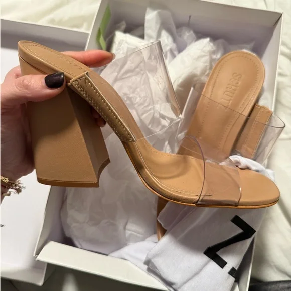 Schutz VICTORIE HIGH BLOCK SANDAL BRAND NEW in box - Picture 3 of 3